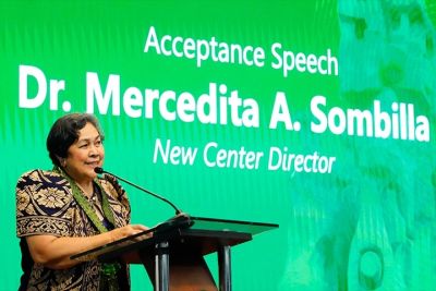 Eminent economist appointed 12th SEARCA Director, first woman to lead the Center