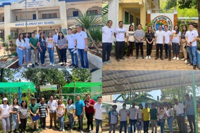 SEARCA conducts M&E for the School Edible Landscaping for Entrepreneurship (SEL4E) Project in Rizal, Philippines
