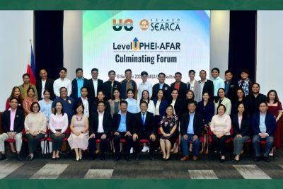 SUC-ACAP delegates share success stories at the Culminating Forum for SEARCA's mobility grants under the LevelUPHEI AFAR Project