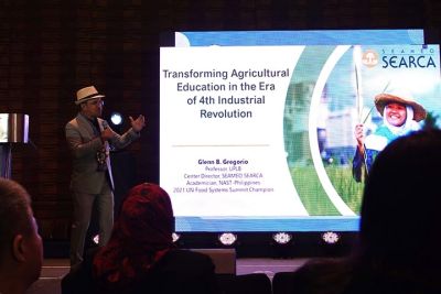 SEARCA Center Director accentuates universities' roles and potentials in transforming agricultural education in ISSAAS International Scientific Congress 2023