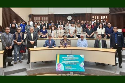 Renowned agri-economist urges stronger science-policy-society link to drive food systems transformation
