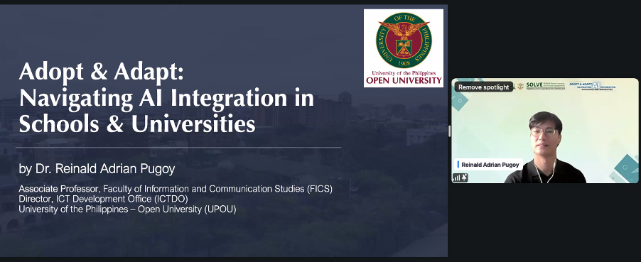 AI integration in education unpacked in SEARCA webinar