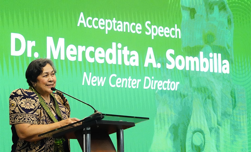 Eminent economist appointed 12th SEARCA Director, first woman to lead the Center