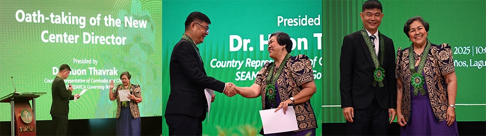 Eminent economist appointed 12th SEARCA Director, first woman to lead the Center