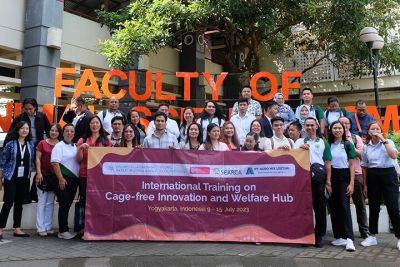 Philippine HEI faculty members gain insights on cage-free egg production in Yogyakarta, Indonesia