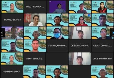 Session 4 of School-plus-home Gardens E-training in Cambodia focuses on Natuculture