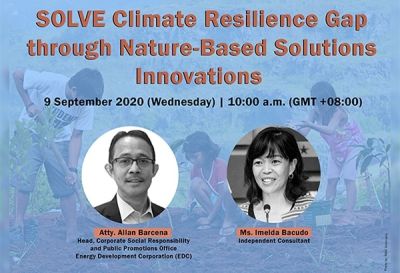 16th SEARCA SOLVE webinar features nature-based solutions innovations for climate resilience