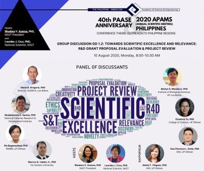 SEARCA leader tackles reshaping agri R&D in HEIs during COVID-19 pandemic in PAASE forum on scientific excellence and relevance