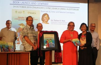 SEARCA and CCAFS launch book on "gendered" climate change research in SEA